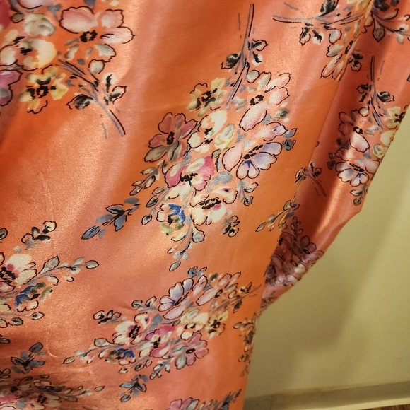 Sante Classics Pink Satin Vintage Slip dress size 2X - Picture 4 of 8